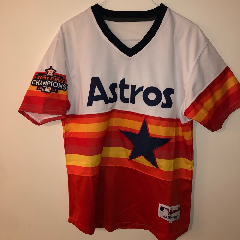Houston Cheaters Jersey w/ World Series patch